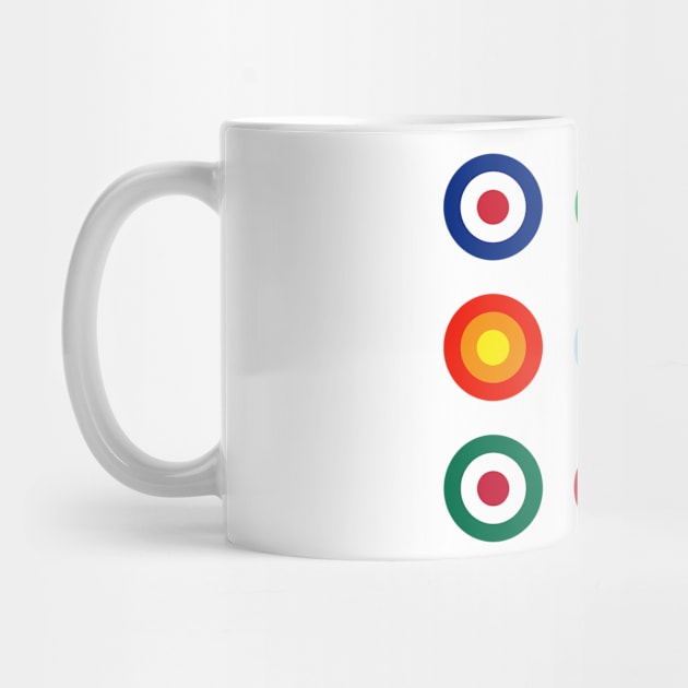 Roundel Target Pattern by JJW Clothing